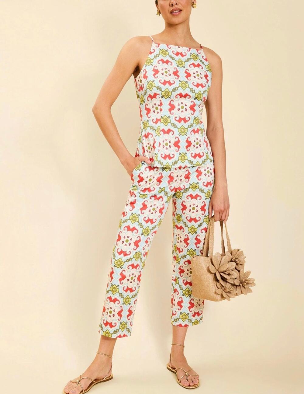 Mestiza New York Havana Top in Quatrefoil Sierra 4